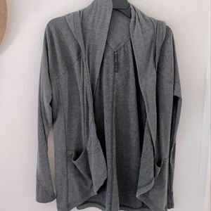 GAIAM oversized yoga wrap jacket sweater
